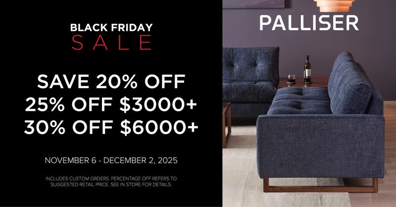 Palliser Black Friday Sale - Save up to 30% Off