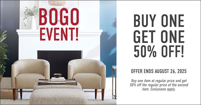 BOGO 50% off