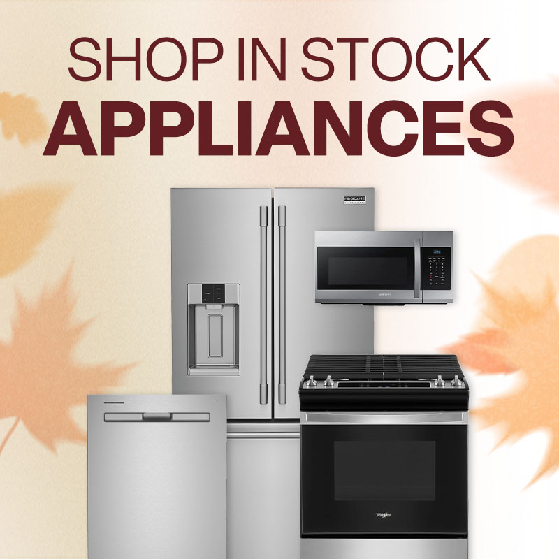 Shop In Stock Appliances