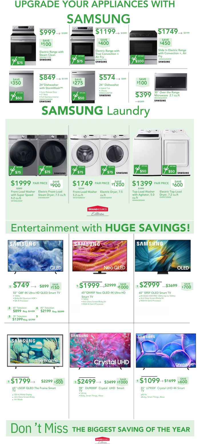 Spectactular Spring Deals. Refresh your space for less! March 12 - April 1, 2026. Page 2