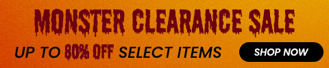 Monster Clearance Sale - up to 80% off select items - shop now