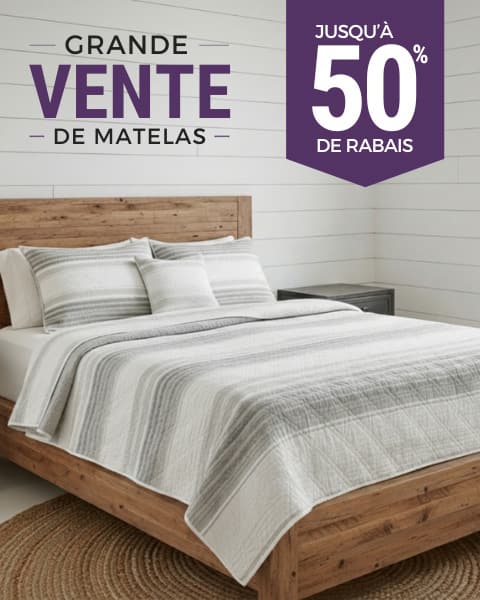 Grande Vente De Matelas - Jusqu'à 50% de rabis