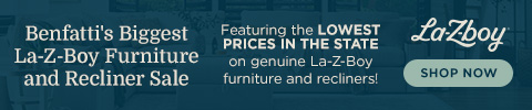 Benfatti's Biggest La-Z-Boy Furniture and Recliner Sale