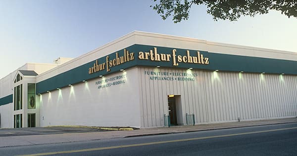 Arthur F. Schultz store exterior