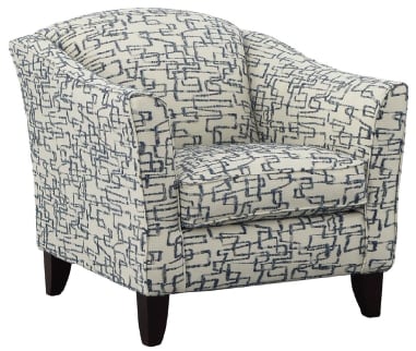 801 Accent Chair in Gatsby Lapis