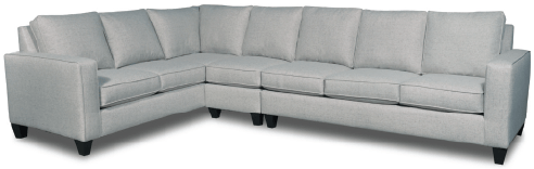 Sectional w Armless Chair