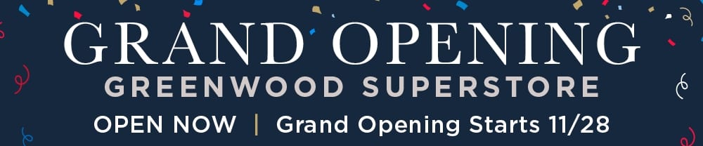 Greenwood Grand Opening 11/28