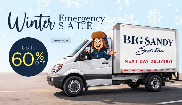 Winter Emergency Sale - Next Day Delivery - Up to 60% Off
