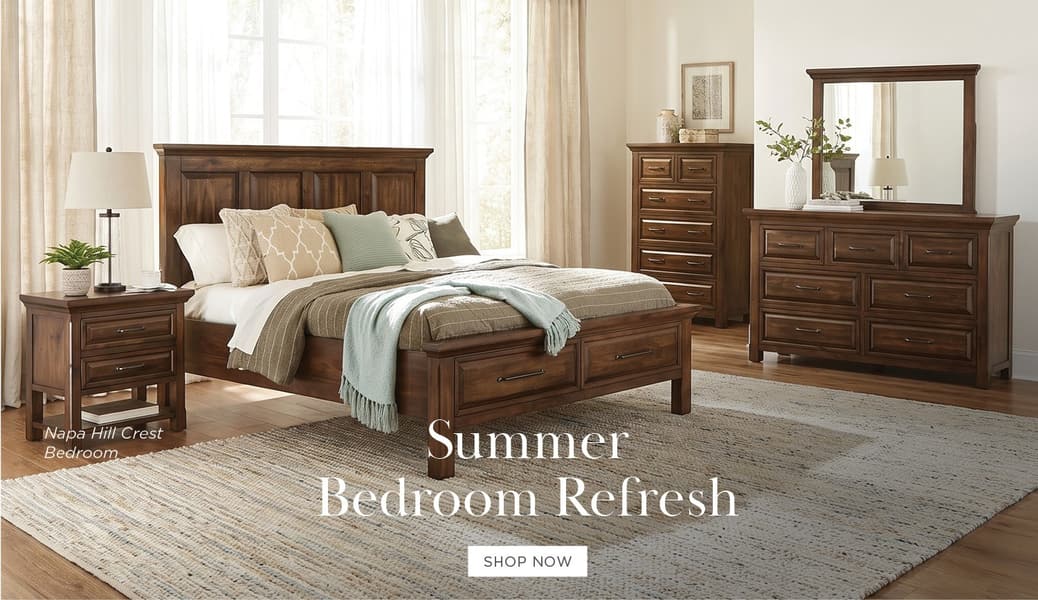 summer bedroom refresh - Napa Hill Crest bedroom - shop now