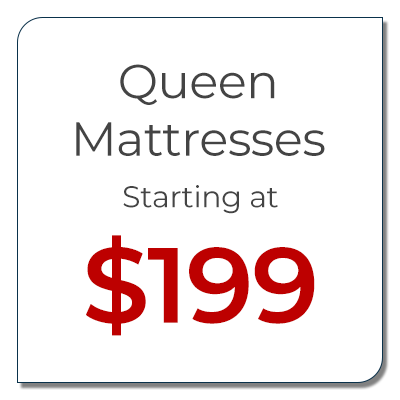 Queen Mattresses Starting at $199