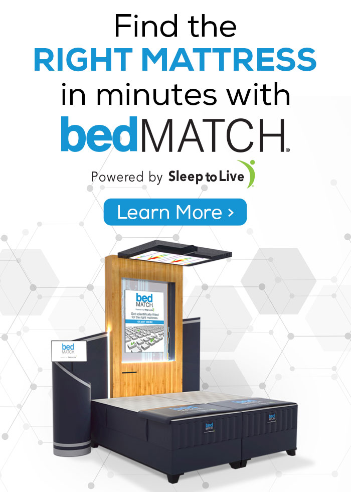 Find the right mattress in minutes with BedMatch!