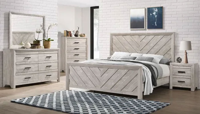 Light Gray Bedroom Set