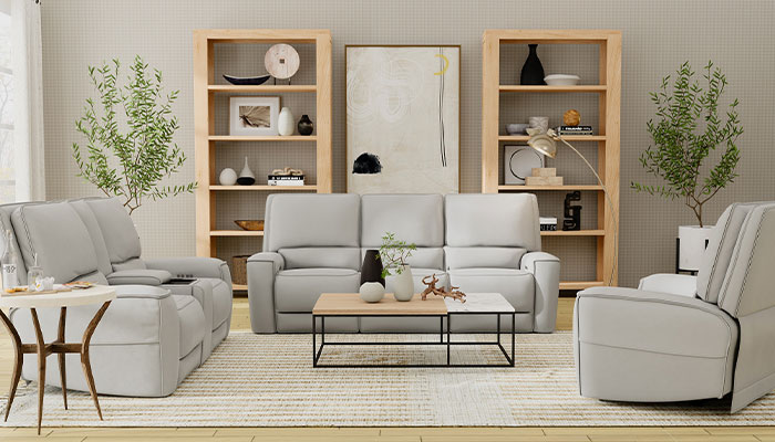 Gray Living room motion set