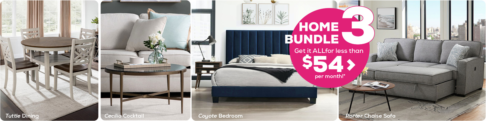 Home Bundle 3 - Get it ALL for less than $54 - per month!*
