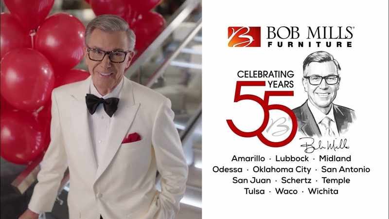 Win a $5,500 Shopping Spree During Bob Mills' 55th Anniversary | Bob Mills - Click to Watch Video