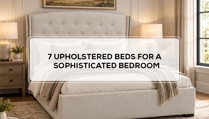 7 Upholstered Beds for a Sophisticated Bedroom