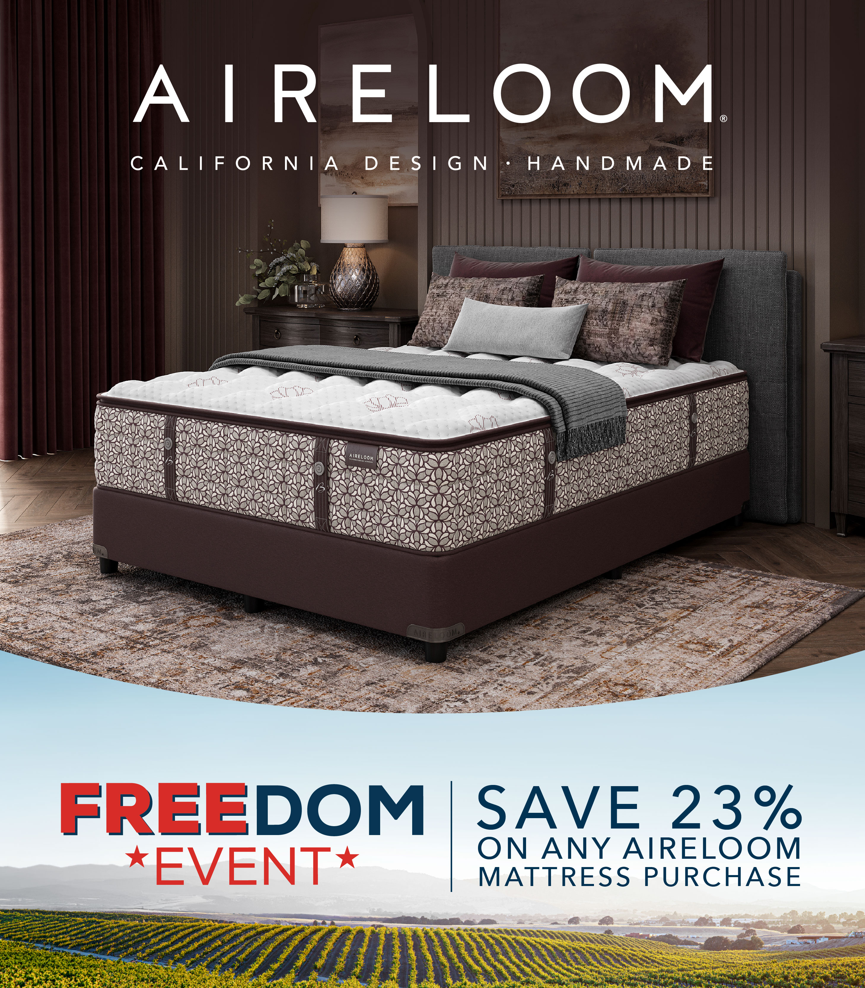 Aireloom Mattresses - Bringing California design to your mattress