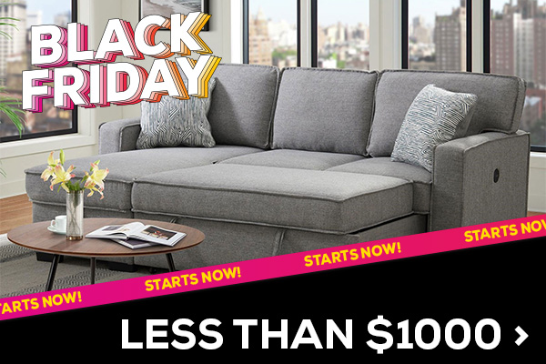 Black Friday Starts Now! Less Than $1000