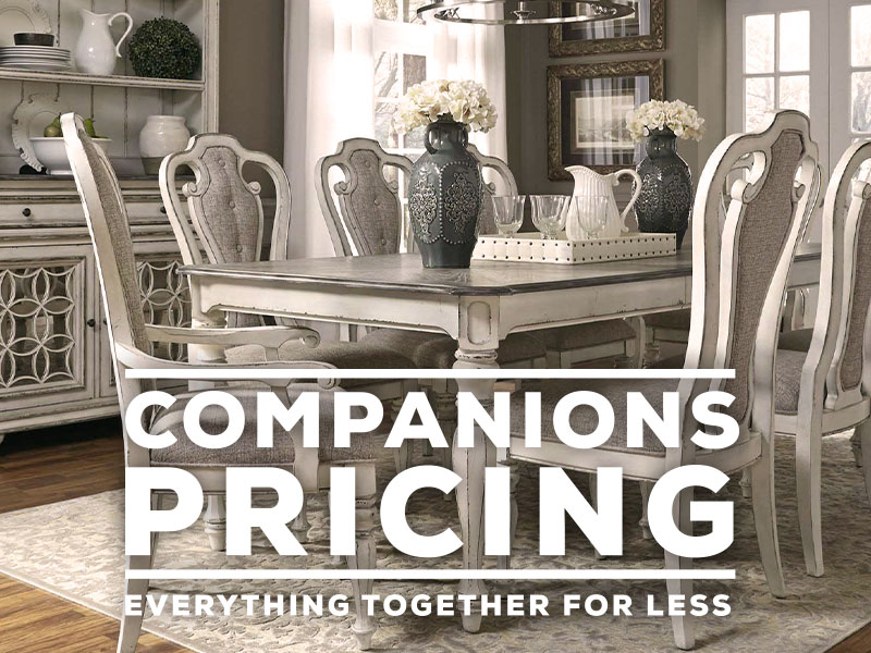 Companions Pricing - Everything Together For Less