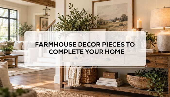 Farmhouse Decor Pieces to Complete Your Home