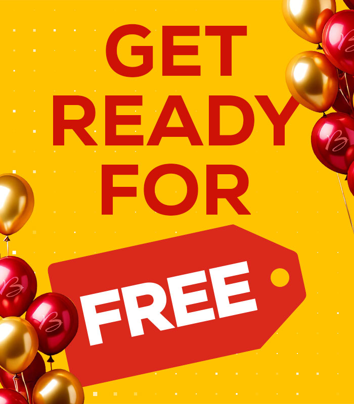 Get ready for free!