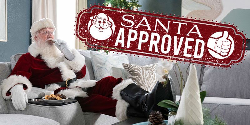 Santa Approved. Rhythm Audio Sectional