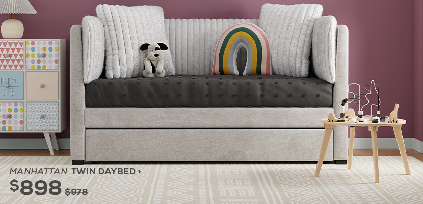 Manhattan Twin Daybed. Regular Price $978, Now On Sale For $798. Click To Shop Now