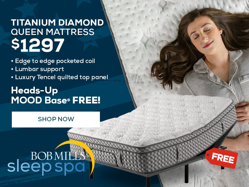 Titanium Diamond Queen Mattress