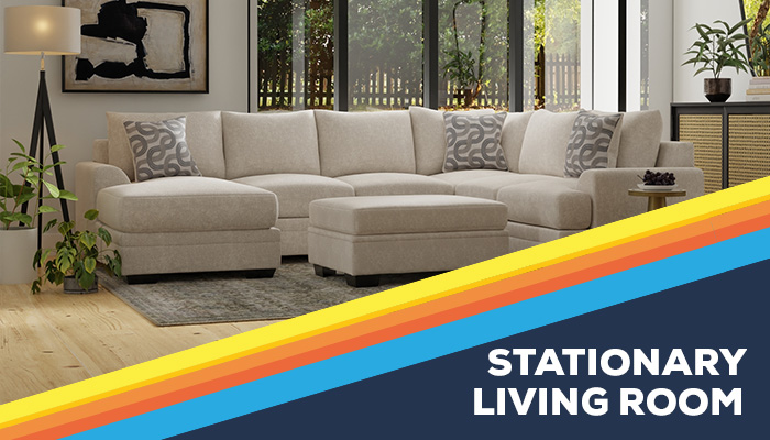 Shop Stationary Living Room Furniture
