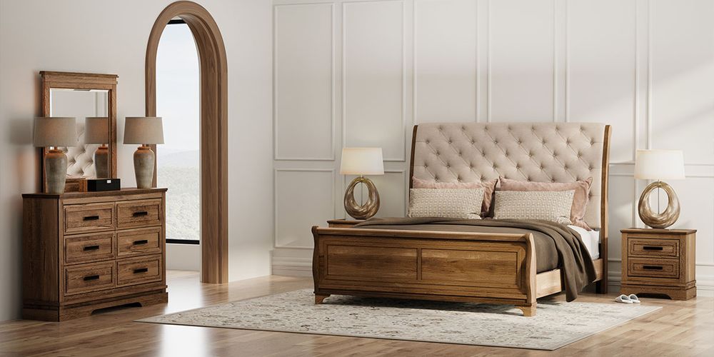 Pecan Bedroom Collection
