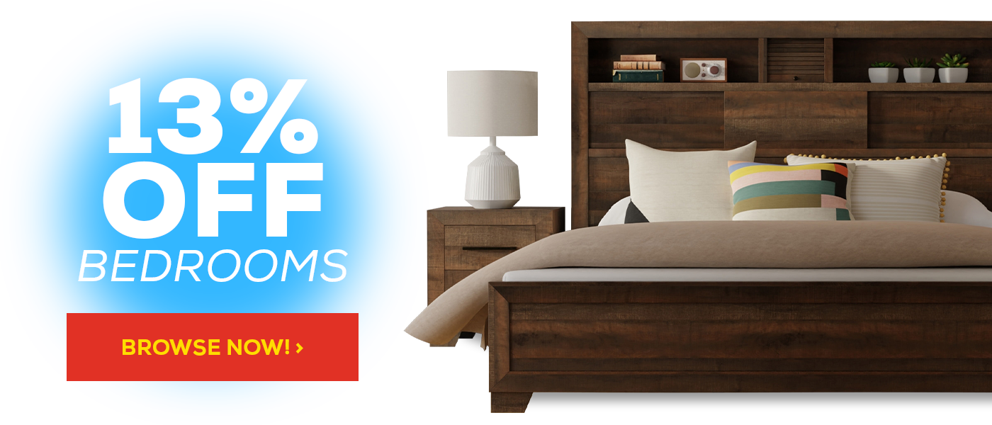 13% Off Bedrooms - Browse Now
