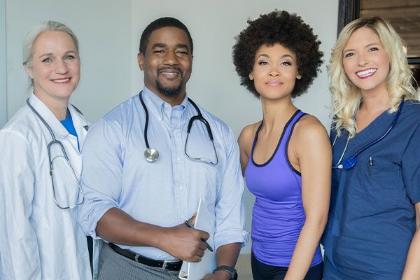 Group of people in the wellness industry