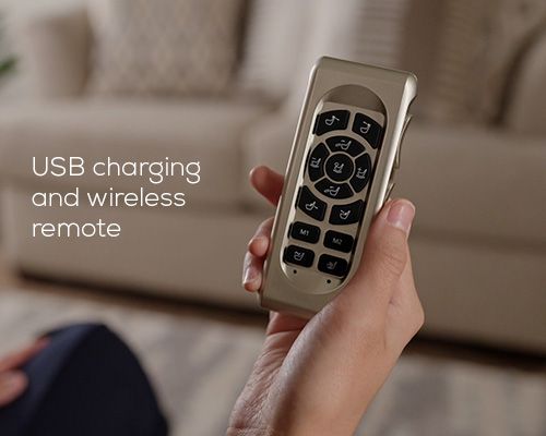 The Arula Auto Rocker - USB charging and wireless remote.