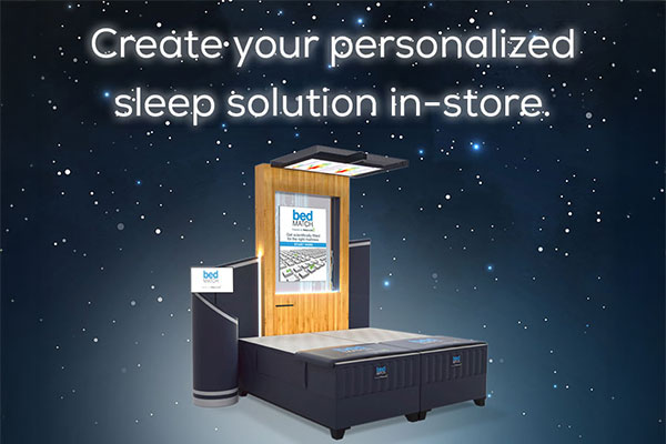 Create your personalized sleep solution in-store.