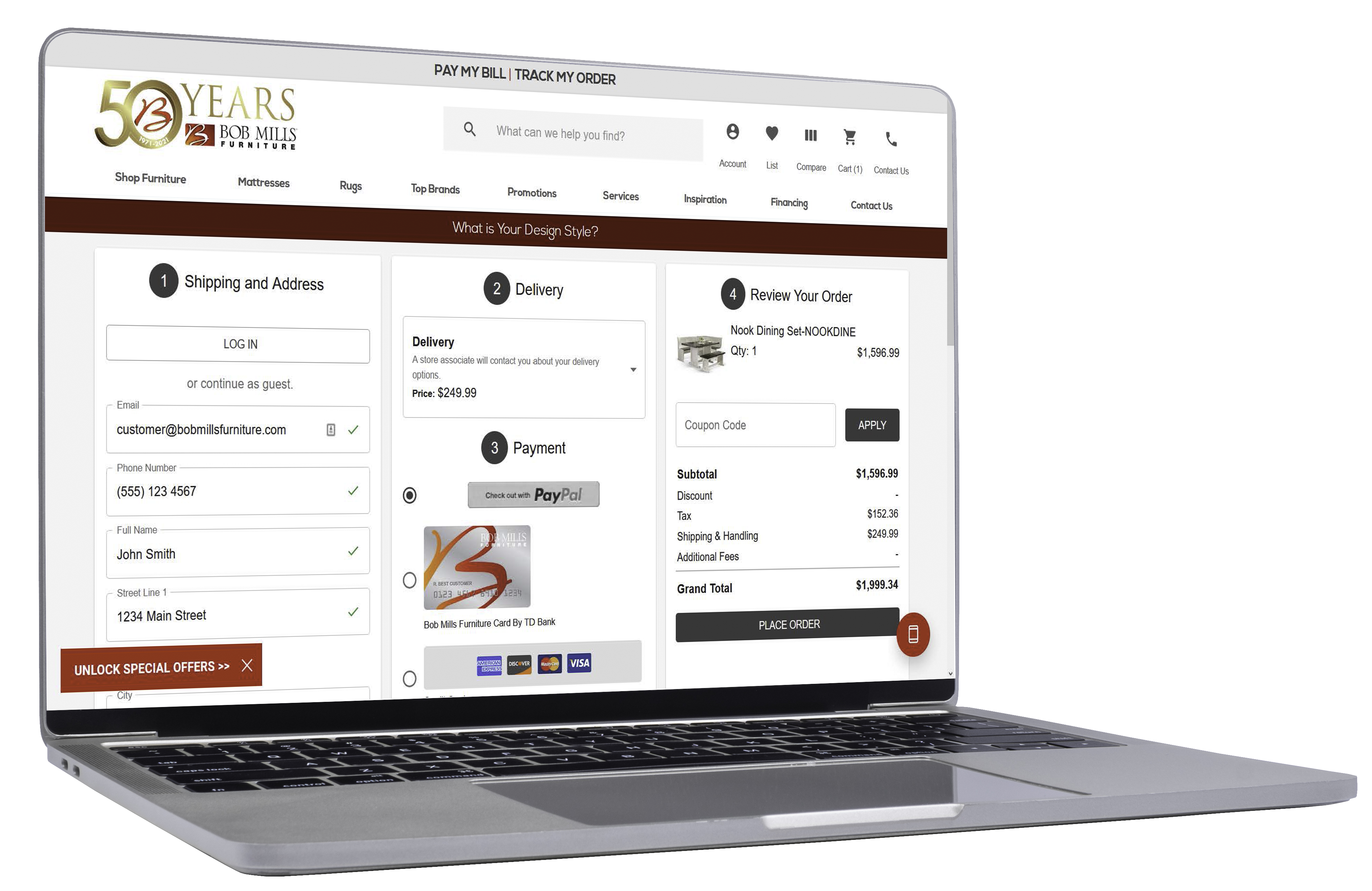 Order Tracking