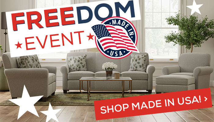 freedom event - made in the USA. shop made in usa!