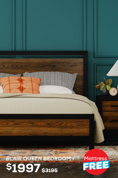 Blair Queen Bedroom. Regular Price $2,556, Now On Sale For $1,598. Click To Shop Now