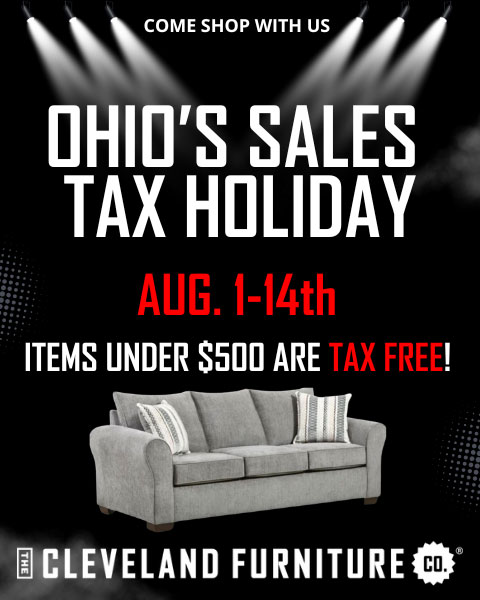 come shop with us. ohios sales tax holiday august 1-14th items under $500 are tax free!