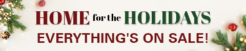 home for the holidays everythings on sale