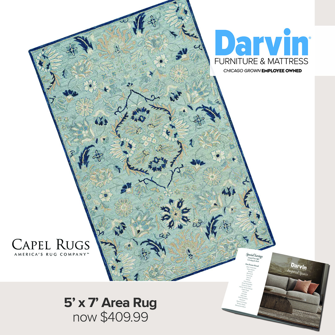 5' x 7' Area Rug Now $409.99