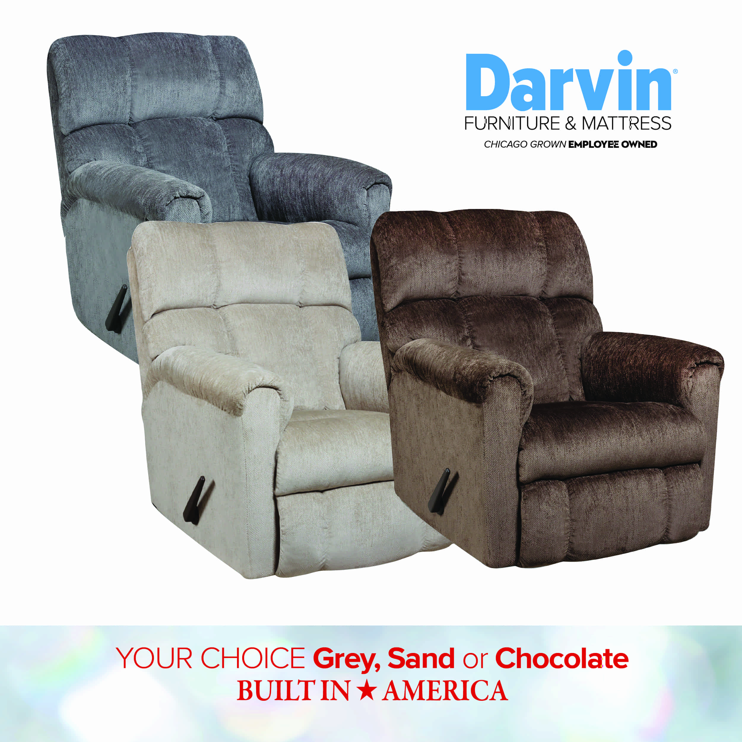Your Choice - Almond or Elephant Color