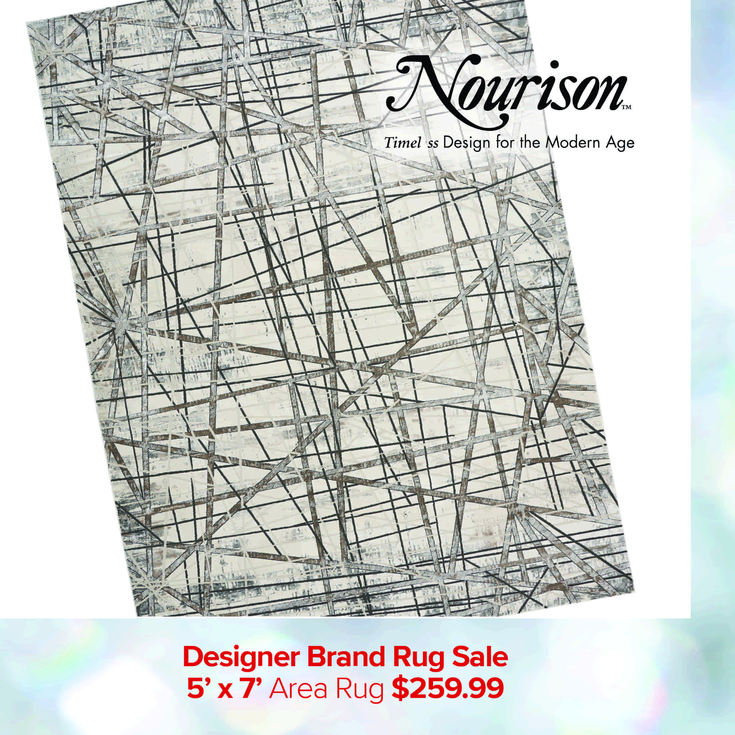 Designer Brand Rug Sale'
