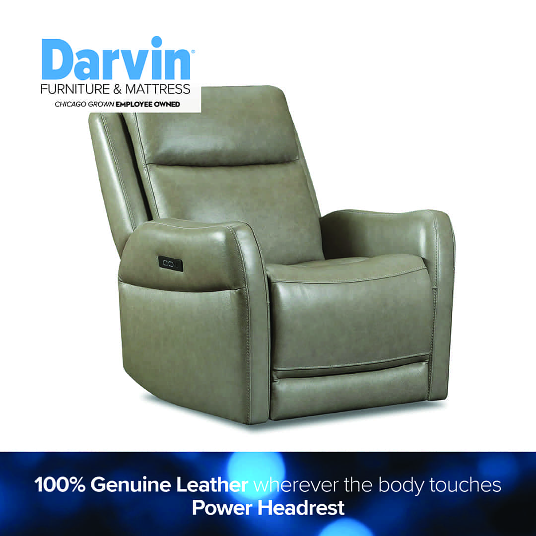 100% Genuine Leather with Power Headrest
