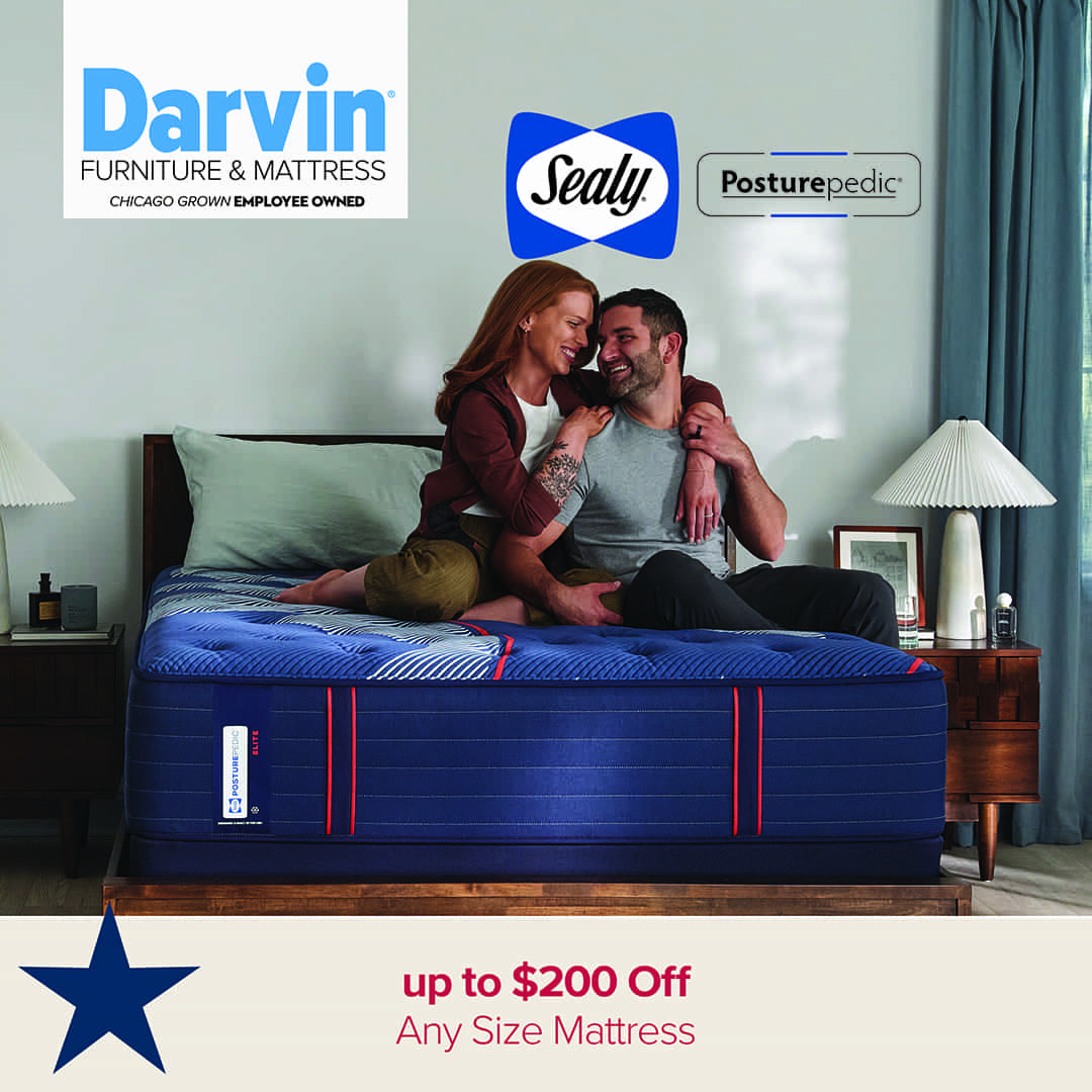 Sealy - up to $200 off any size mattress