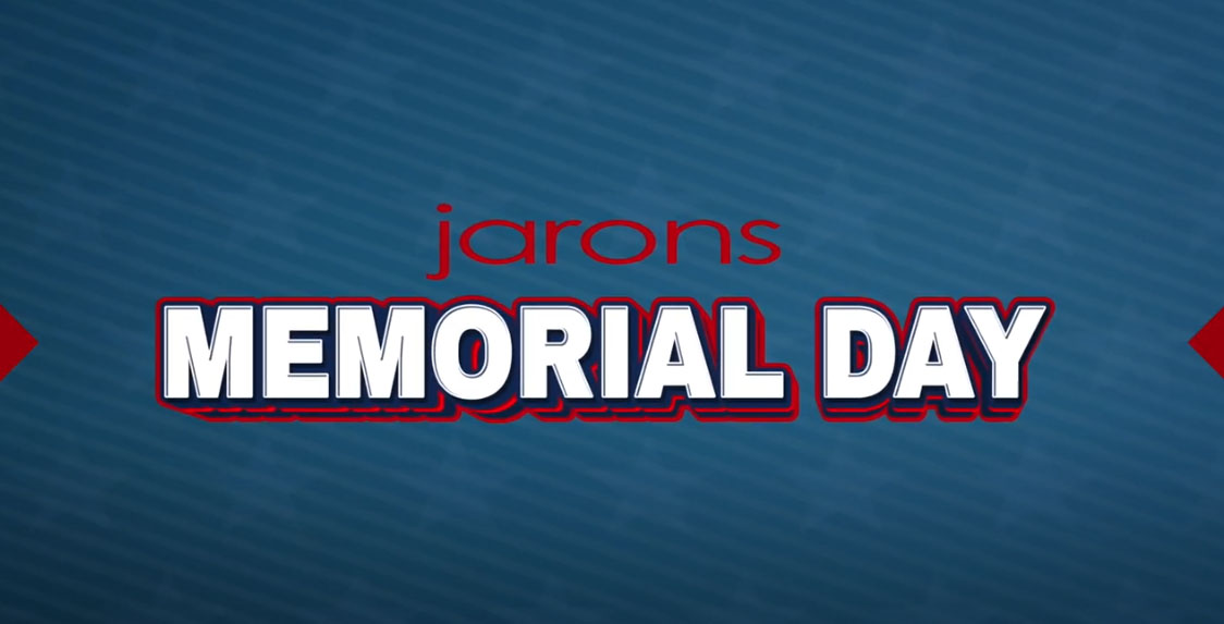 Jarons Memorial Day Sale - Click to Watch