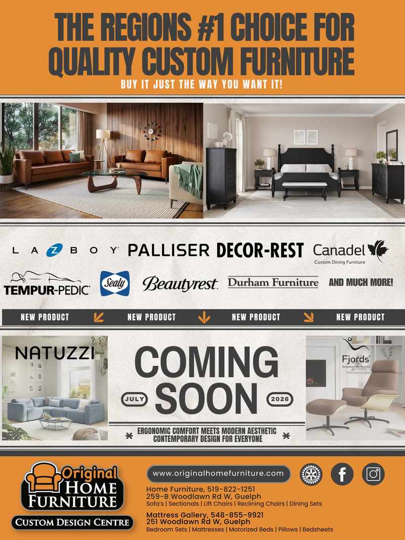 The regions #1 choice for quality custom furniture. Buy it just the way you want it!