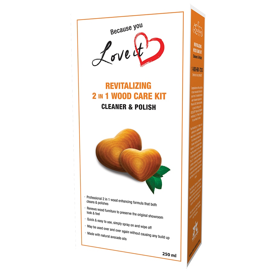Revitalizing 2 in 1 Wood Care Kit