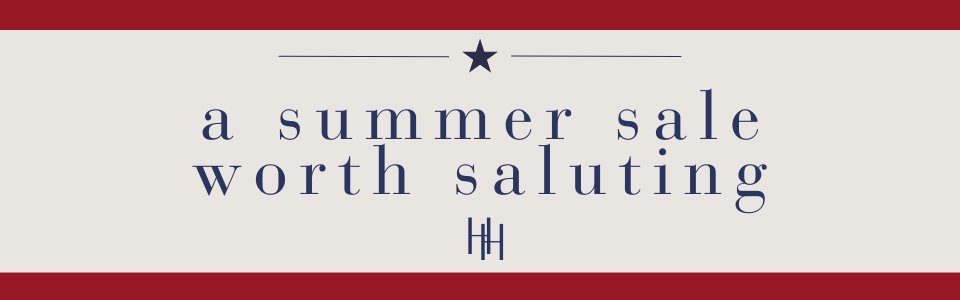 A Summer Sale Worth Saluting