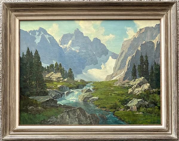 Original Oil on Canvas, Leland Curtis, 24in.x32in.