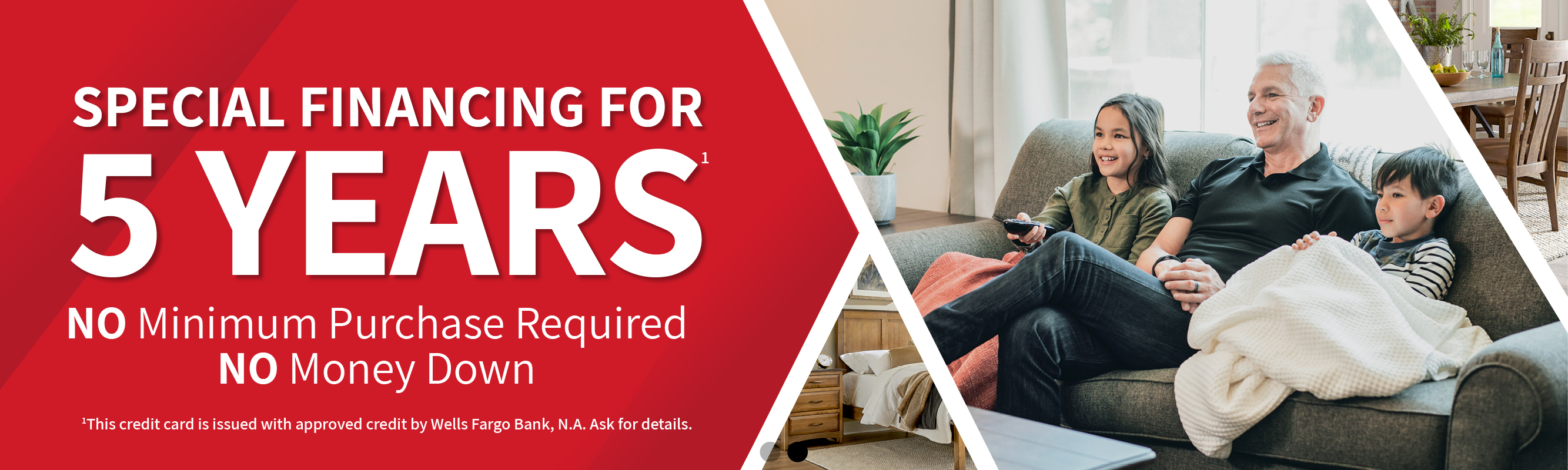 Special Financing for 5 Years